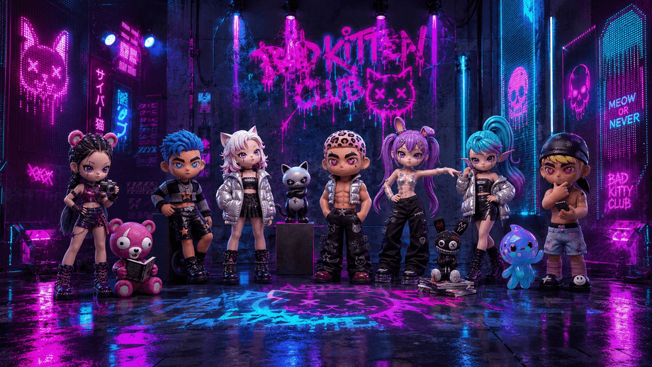 After Glitch virtual group stage visual